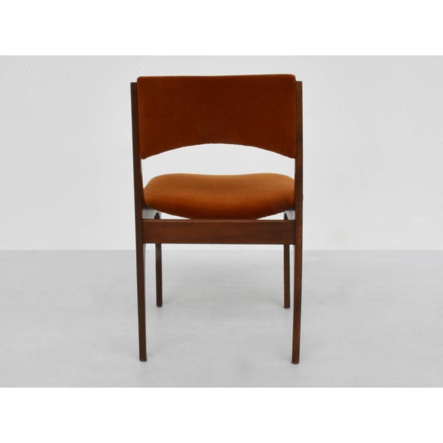 Rosewood Chairs Mod. Elisabetta by Sormani for Giuseppe Gibelli, Italy, 1961, Set of 6 For Sale - Image 6 of 8