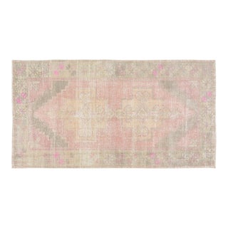 Vintage Turkish Anatolian Hand Knotted Wool Rug, 4'8"x9' For Sale