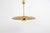 Adjustable Counterweight Brass Pendant Lamp by Florian Schulz, 1970s For Sale - Image 3 of 7