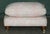 Serpentine Front Feather Filled Cushion Top Ottoman, 2010 For Sale - Image 3 of 16