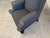 Vintage Lounge Chair in Grey Fabric For Sale - Image 18 of 18