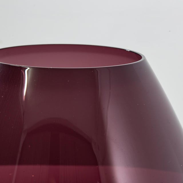 1960s Italian Purple Glass Goblet For Sale - Image 4 of 18
