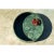 Plumb marble tray - Small by Essenzia Materials: India green Dimensions: 30 x 30 cm Also available: Pele de tigre,...