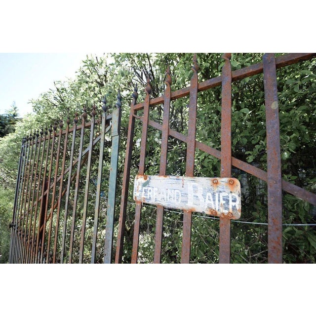 Cemetary Gate, France, 19th Century For Sale - Image 4 of 11