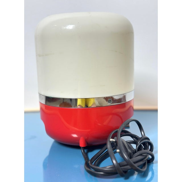 1970s Orange Table Lamp by Adriano Rampoldi for Europhon, 1970s For Sale - Image 5 of 8