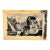 1950s Mid-Century Couple at Lake Como Original Painting For Sale