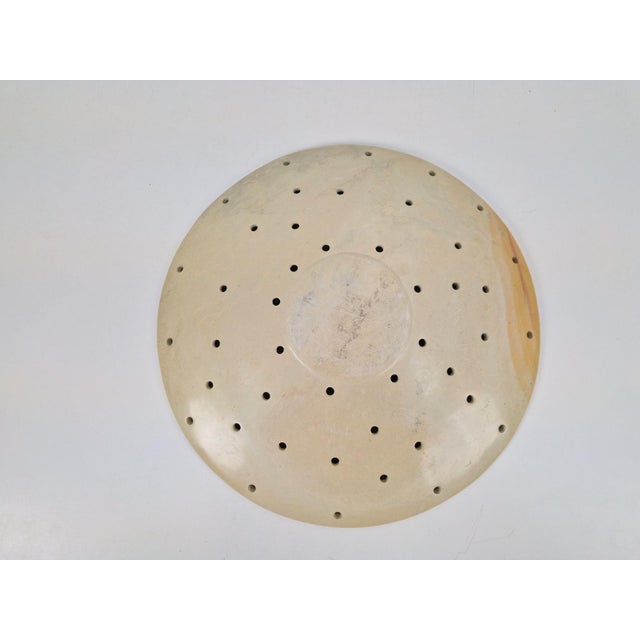 Large African Art Stone Fruit Bowl, 1980 For Sale - Image 4 of 7