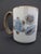 1960s Ken Edwards El Palomar Blue Bird Flowers Mexican Tonala Stoneware Coffee Cup Mug For Sale - Image 5 of 9