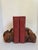 Here is a beautiful set of two burl wood bookends with organic shapes and a natural live edge. They are both unique. As...