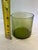 Olive 24-Piece Vintage Olive Green Mid-Century Glass Tumbler Set | Iced Tea, Water, Juice & Double Old Fashioned Glasses For Sale - Image 8 of 10