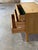 Oak Three-Drawer Dresser With Brass Hardware Danish Mid-Century Modern 1970s For Sale - Image 10 of 12