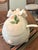 Welcome in the holidays with this charming pig tureen with ladle. Flower handle on lid. Vintage piece great for display or...
