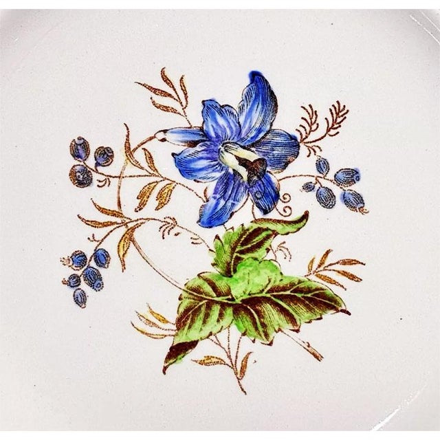 Wedgwood Wedgwood China Corinthian Hampton Court Salad Plates - Set of 2 For Sale - Image 4 of 4