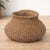 Modern Braided Weave Cement Vase 10"D For Sale - Image 3 of 4