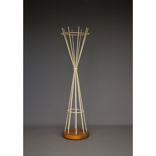 Modernist French Coat Stand, 1950s For Sale - Image 4 of 10