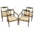 Regency Ebonized and Parcel Gilt Armchairs - Set of 4 For Sale - Image 9 of 9