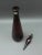 Mid 20th Century Guildcraft Italy Amethyst Empoli Glass Decanter Genie Bottle For Sale - Image 4 of 9