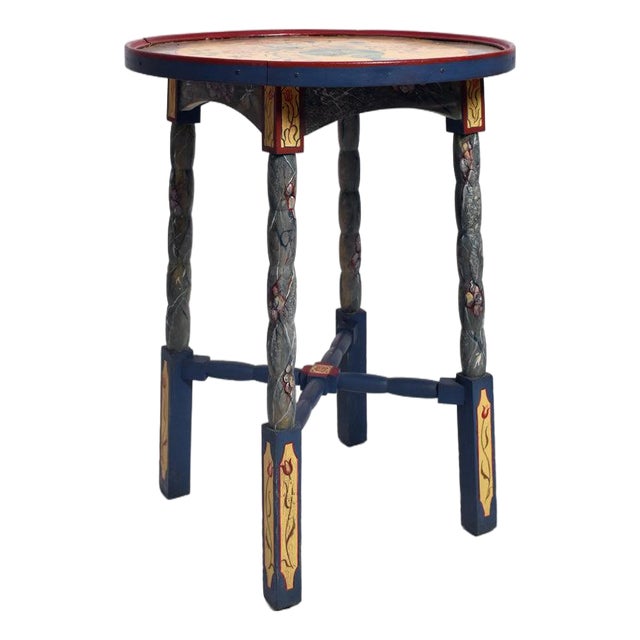 Round Pedestal Table, 1960s For Sale