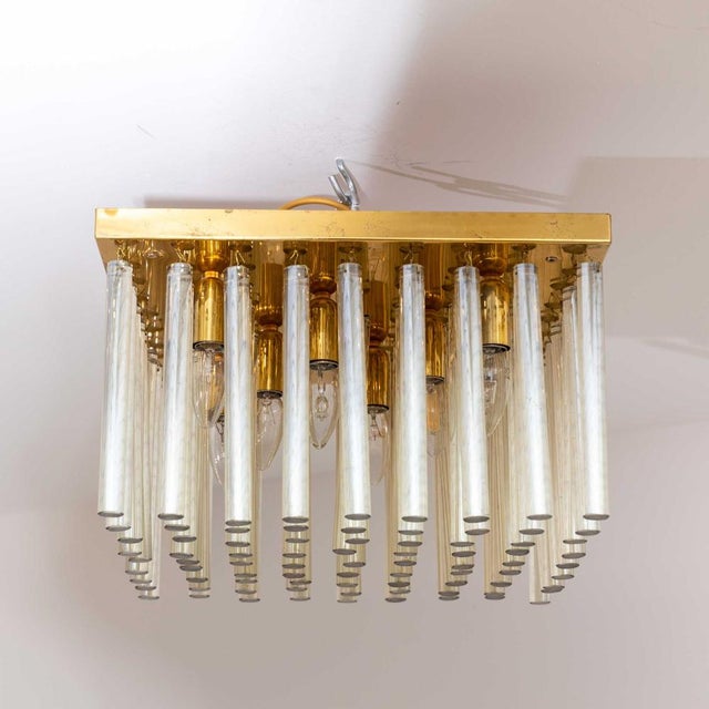 Mid-Century Italian Chandelier from Venini For Sale - Image 10 of 12