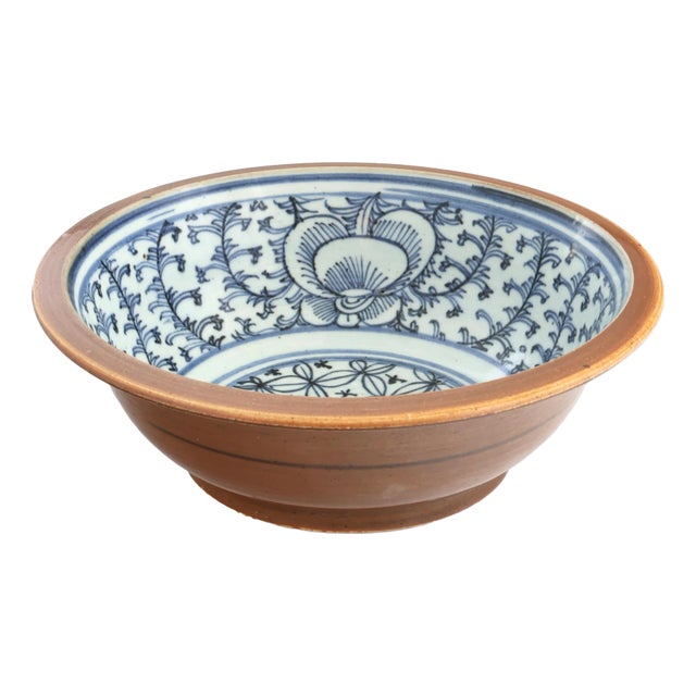 Mid 19th Century Chinese Qing Dynasty Batavian Bowl For Sale