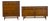 Vintage Mid Century Modern Broyhill Brasilia Walnut Bedroom Set – 6-Drawer Dresser & Highboy Chest For Sale