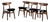 CH30 Dining Chairs by Hans J. Wegner for Carl Hansen & Son, 1952, Set of 4 For Sale