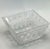 Tiffany and Co. Tiffany & Co. Woven Basket Weave Square Crystal 4” Dish / Trinket (New Without Box) Vintage 1990s For Sale - Image 4 of 17