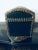 Wood Antique French Leather Wrappedd Studded Dome Top Lined Box For Sale - Image 7 of 8