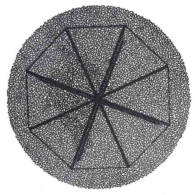 Black Jean Black Patina Bronze Dining Table by Fred and Juul For Sale - Image 8 of 9