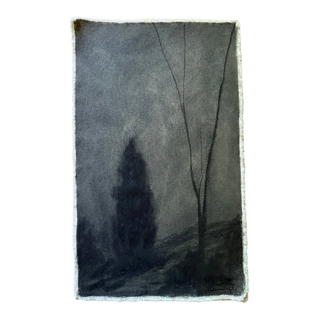 Watercolor Landscape Painting by Chelsea Fly For Sale
