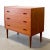 Mid-Century Modern Danish Teak Chest of 3 Drawers / Low Dresser For Sale - Image 3 of 12