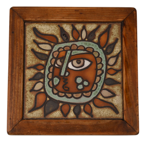 Ceramic Tile by Roland Zobel, 1960s