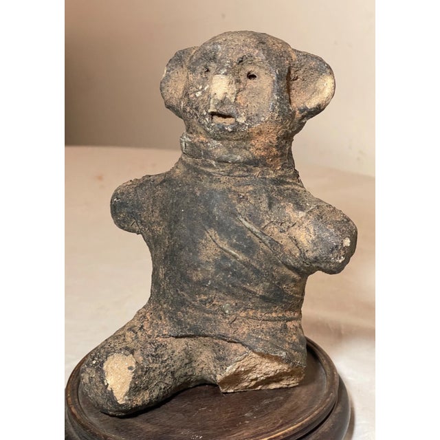 19th Century Antique 19th Century Terracotta Makonde Fetish Doll Figure Tanzania East Africa For Sale - Image 5 of 12