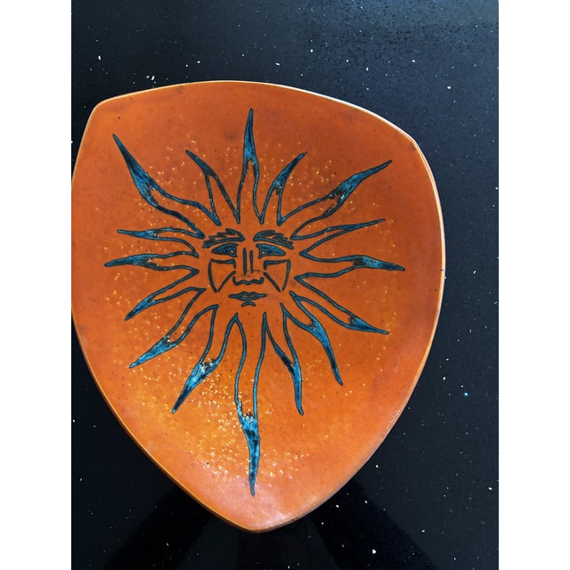 Large Ceramic Trinket Tray by Odette Guillot, France, 1956 For Sale - Image 9 of 13