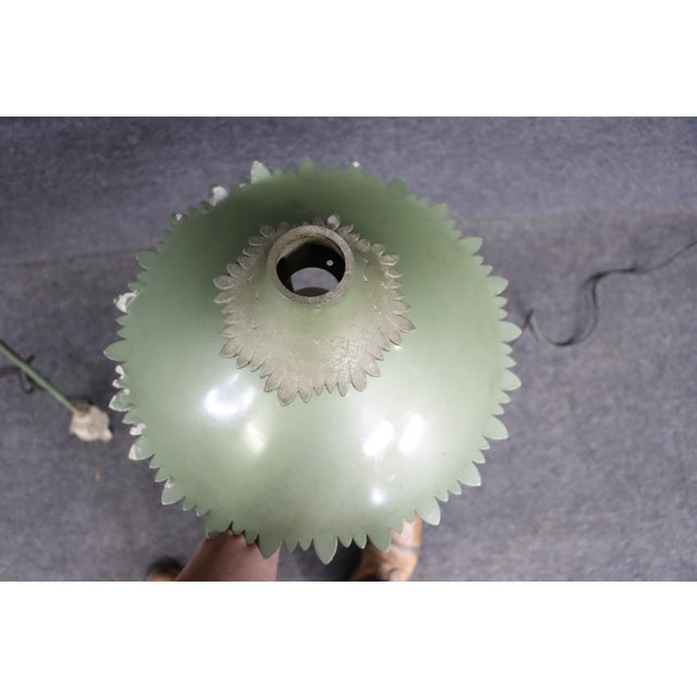 Rare Mid Century Outdoor Pagoda Top Garden Lights For Sale - Image 9 of 10