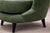 Pair of “Concha” Armchairs in Green Suede, Joaquim Tenreiro, 1960s - Lot 256A For Sale - Image 9 of 11