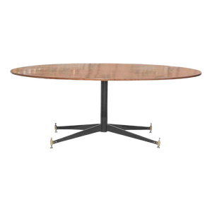 Vintage Wooden Table by Ignazio Gardella, 1970s