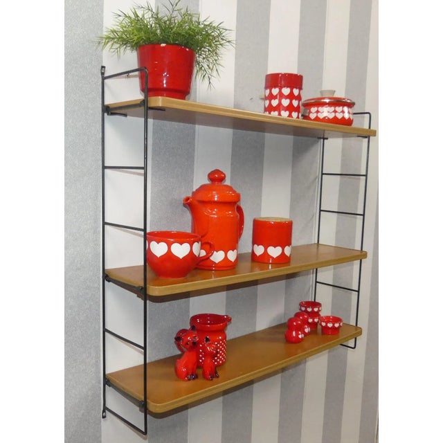 Vintage String Shelf, 1960s For Sale - Image 6 of 12