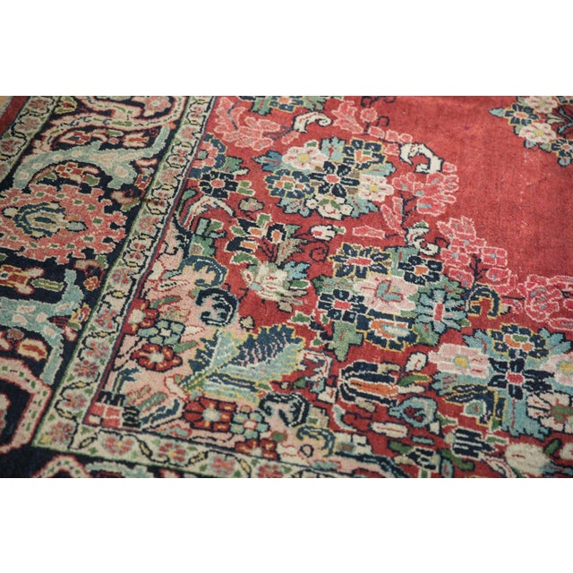 Vintage Arak Carpet 9'2" X 12' For Sale - Image 10 of 15