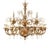 Dark Amber Pagliesco Lively Curls Murano Glass Chandelier by Simoeng for Simoeng For Sale