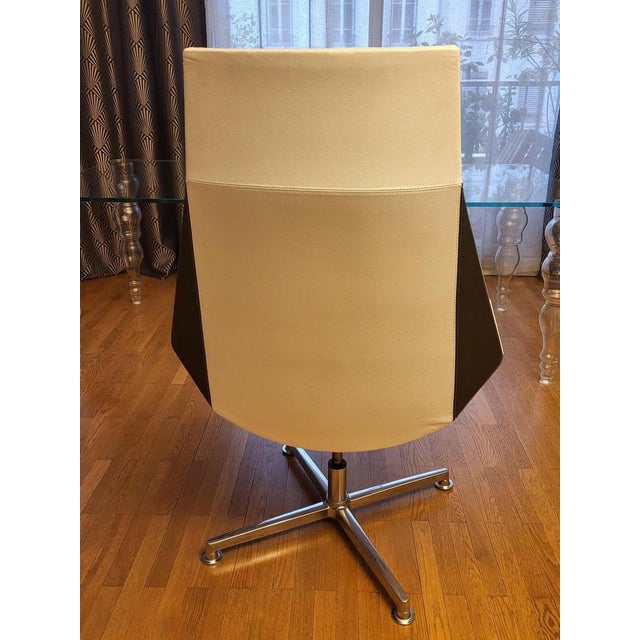 Kayak Armchair in Leather from Kastel, Italy, 2010s For Sale - Image 4 of 13