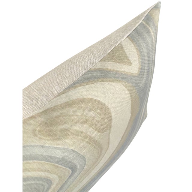 Abstract Barcelo Pillow Cover For Sale - Image 3 of 3