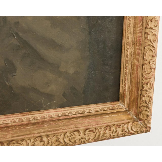 Mid-Century Modern Italian School Portrait of a Lady For Sale - Image 9 of 18