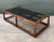 Vintage Carved Faux Bamboo and Glass Coffee Table For Sale - Image 9 of 12