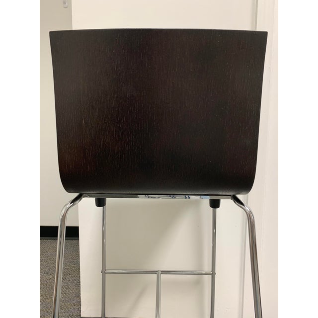 Compasso d'Oro Barstools by Enrico Franzolini - Set of 3 For Sale - Image 10 of 12