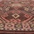 All-Over Design Hand Woven Kilim Geometric Diamond Design in Brown, Pink, and Tan For Sale - Image 4 of 13