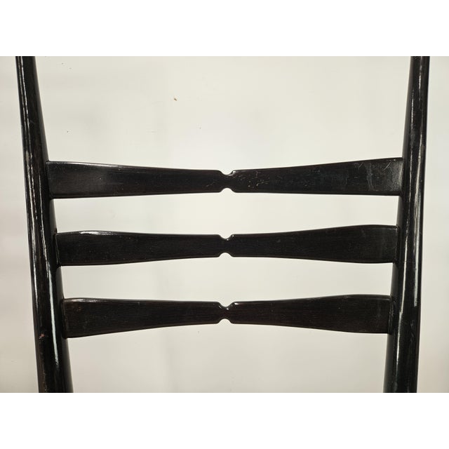 Dining Room Chairs in Beech and Skai, 1950, Set of 6 For Sale - Image 11 of 18