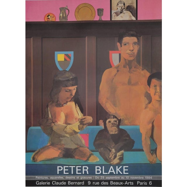 Nude Le Couple et Le Singe Poster after Peter Blake For Sale - Image 10 of 10