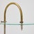 Vintage Art Nouveau Metal and Glass Patisserie Display Shelf, 1930s For Sale - Image 12 of 18