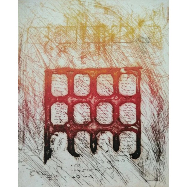 Rosa Sire, Composition, 1990, Engraving For Sale - Image 3 of 6